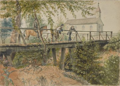 Église catholique, Houston, Texas, 25 mars 1852 - Thomas Flintoff