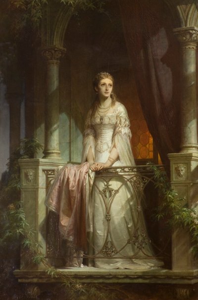 Juliette sur le balcon - Thomas Francis Dicksee
