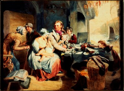 Cottage de pêcheur, 1810 - Thomas Frank Heaphy