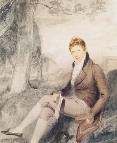 Portrait de Henry John Temple, 3ème vicomte Palmerston, 1802 - Thomas Frank Heaphy