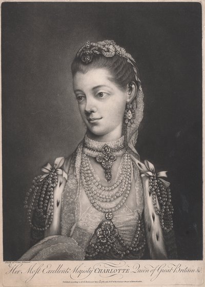 Sa Très Excellente Majesté Charlotte, Reine de Grande-Bretagne - Thomas Frye