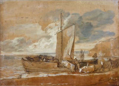 Un ferry à bétail, 1784-1788 - Thomas Gainsborough