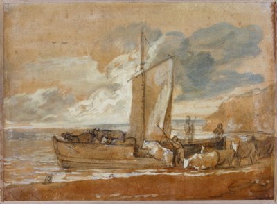 Un ferry à bétail, 1784-1788 - Thomas Gainsborough