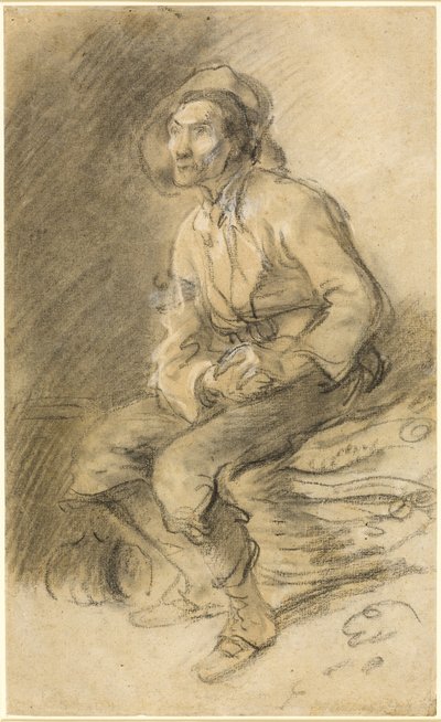 Un bûcheron assis sur un faisceau de fagots - Thomas Gainsborough
