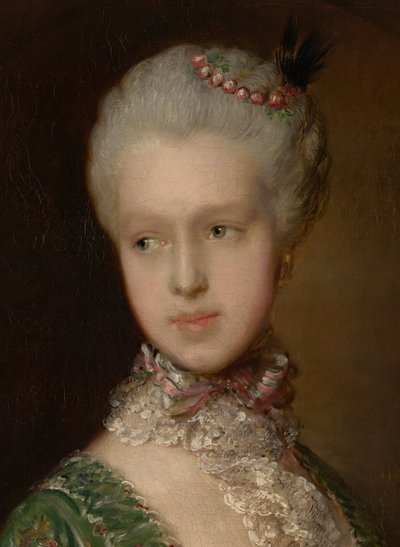Elizabeth Wrottesley, plus tard Duchesse de Grafton - Thomas Gainsborough