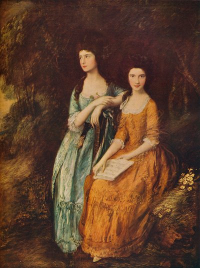 Elizabeth et Mary Linley - Thomas Gainsborough