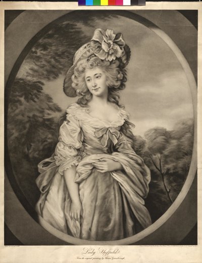 Lady Charlotte Sophia Sheffield - Thomas Gainsborough