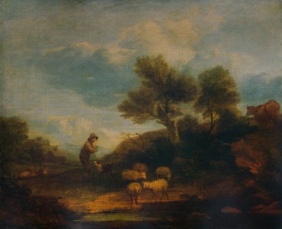 Paysage avec moutons, XVIIIe siècle, 1935 - Thomas Gainsborough