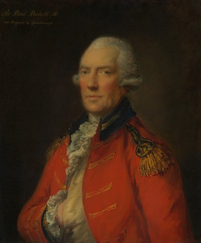 Lieutenant Colonel Paul Pechell - Thomas Gainsborough