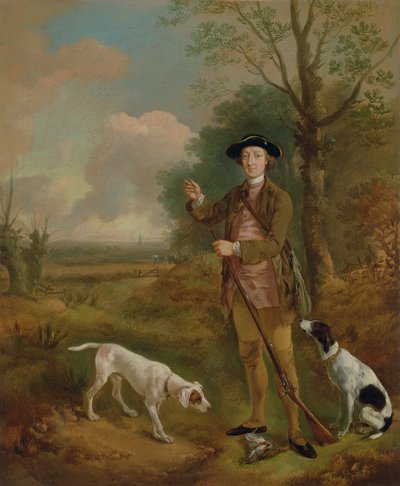 Major John Dade de Tannington, Suffolk - Thomas Gainsborough