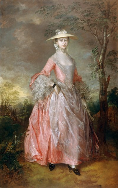 Mary Comtesse Howe (c.1760) - Thomas Gainsborough