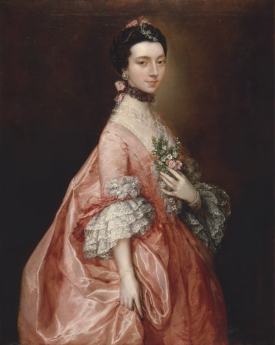 Mary Little, plus tard Lady Carr, vers 1765 - Thomas Gainsborough