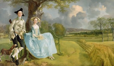 M. et Mme Andrews, c.1748-9 - Thomas Gainsborough
