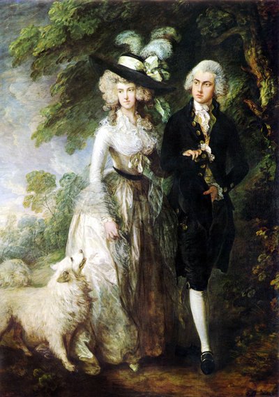M. et Mme William Hallett ("The Morning Walk") - Thomas Gainsborough