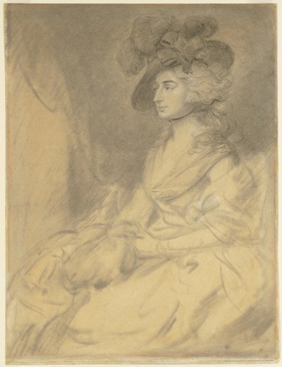 Mme Sarah Siddons - Thomas Gainsborough