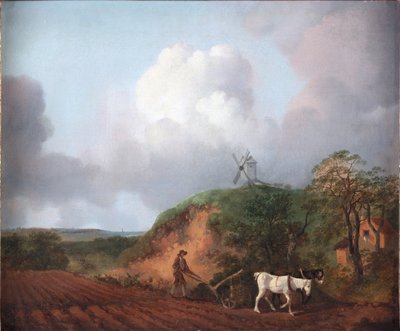 Paysans labourant avec deux chevaux, 1750-1753 - Thomas Gainsborough