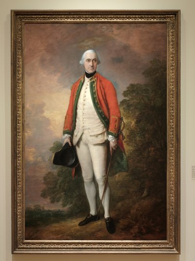 Portrait de George Pitt, premier Lord Rivers, vers 1768-1769 - Thomas Gainsborough