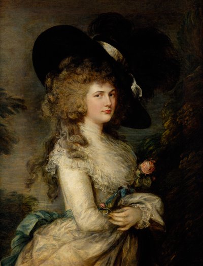 Portrait de Georgiana, duchesse de Devonshire, vers 1785-87 - Thomas Gainsborough