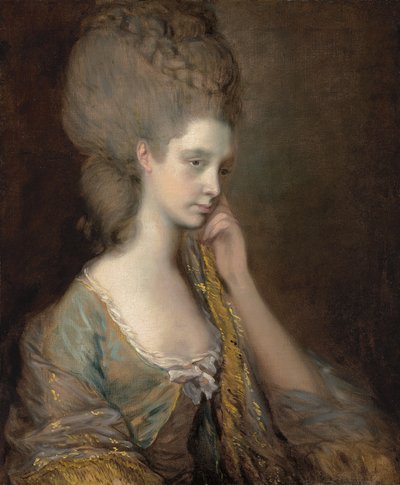 Portrait de Lady Anne Thistlethwaite, Comtesse de Chesterfield - Thomas Gainsborough