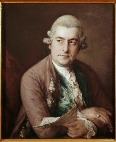 Portrait du compositeur allemand Johann Christian Bach - Thomas Gainsborough