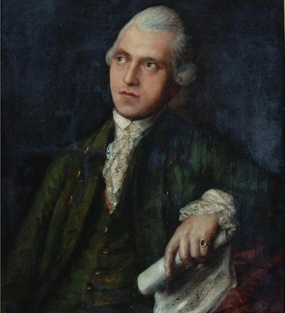 Portrait du compositeur et violoniste Antonín Kammel 1730-1784, vers 1768 - Thomas Gainsborough