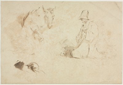 Croquis : Figures et animaux - Thomas Gainsborough