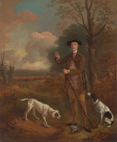 Major John Dade de Tannington, Suffolk - Thomas Gainsborough RA