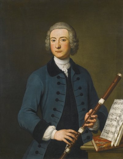 Portrait de Lewis Christian Austin Granom, 1743 - Thomas Gibson