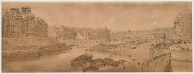 Une sélection de vingt des vues les plus pittoresques de Paris (1802) - Thomas Girtin