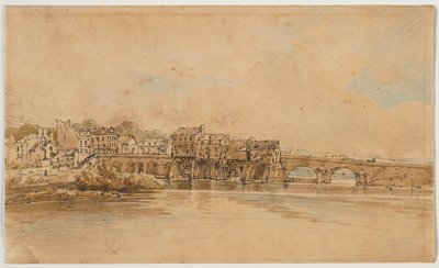 Une sélection de vingt des vues les plus pittoresques de Paris, 1802 - Thomas Girtin