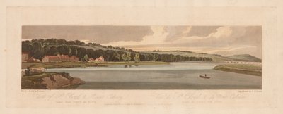 Une sélection de vingt des vues les plus pittoresques de Paris : Vue de Saint-Cloud et du Mont Calvaire - Thomas Girtin