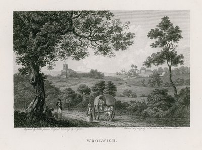 Une vue de Woolwich - Thomas Girtin