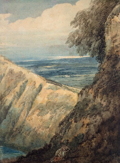Côte du Dorset, près de Lulworth Cove - Thomas Girtin