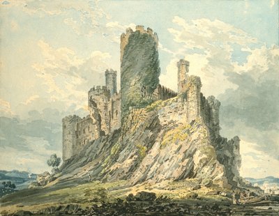 Château de Conway, vers 1793 - Thomas Girtin