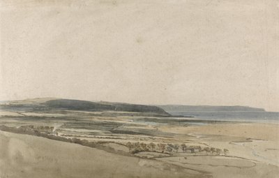 Estuaire de la rivière Taw, Devon, vers 1801 - Thomas Girtin
