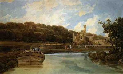 Abbaye de Kirkstall, Yorkshire - Thomas Girtin