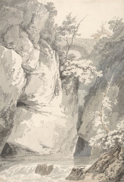 Sur les rives du lac de Côme, c.1796 - Thomas Girtin