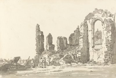 Ruines du palais de Savoy, Londres - Thomas Girtin