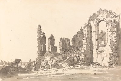 Ruines du palais de Savoy, Londres - Thomas Girtin