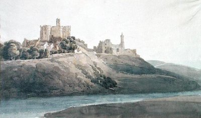 Château de Warkworth - Thomas Girtin