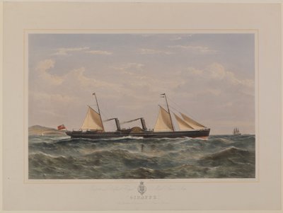 Glasgow et Belfast Royal Mail Steam Ship 