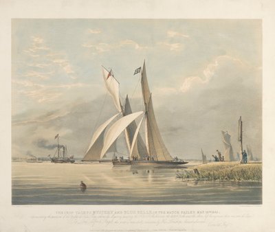 Le Mystère des Yachts en Fer et Blue Belle dans la Course du 23 Mai 1843 - Thomas Goldsworth Dutton