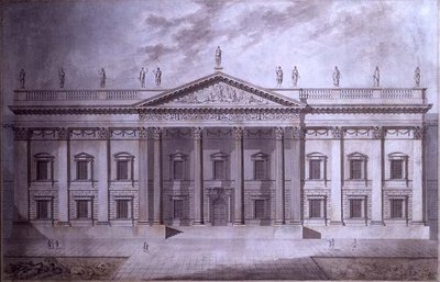 Projet pour une maison du Sénat, Londres - Thomas Hardwick