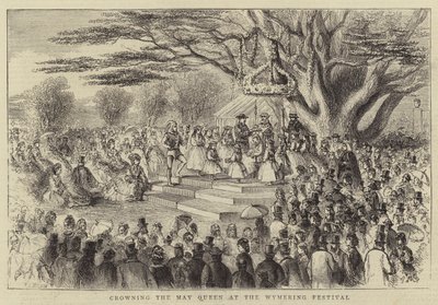 Couronnement de la Reine de Mai au Festival de Wymering - Thomas Harrington Wilson