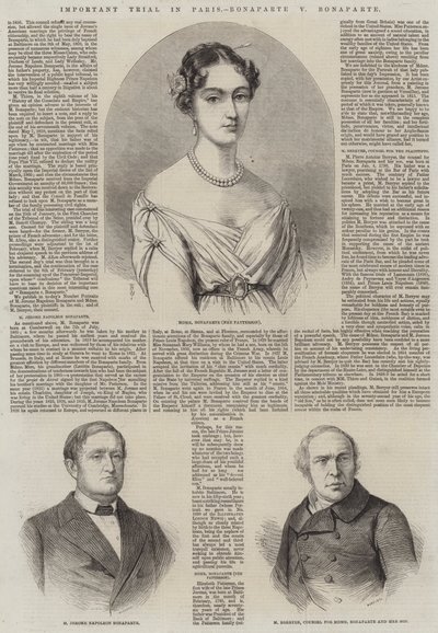 Procès important à Paris, Bonaparte contre Bonaparte - Thomas Harrington Wilson