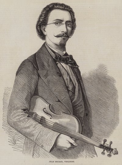 Jean Becker, violoniste - Thomas Harrington Wilson