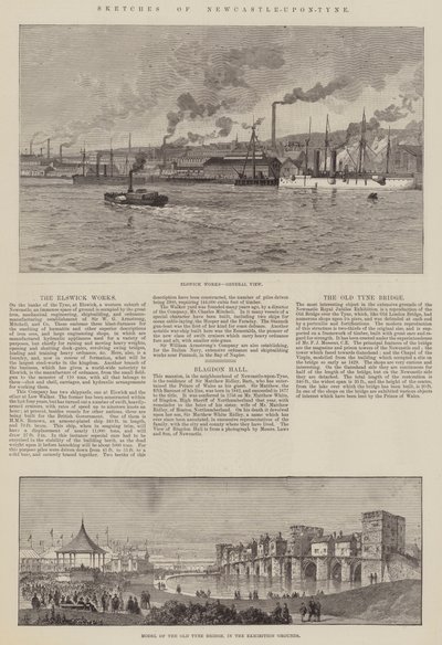 Croquis de Newcastle-upon-Tyne - Thomas Harrington Wilson