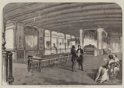Le Grand Salon du Great Eastern Steam-Ship - Thomas Harrington Wilson