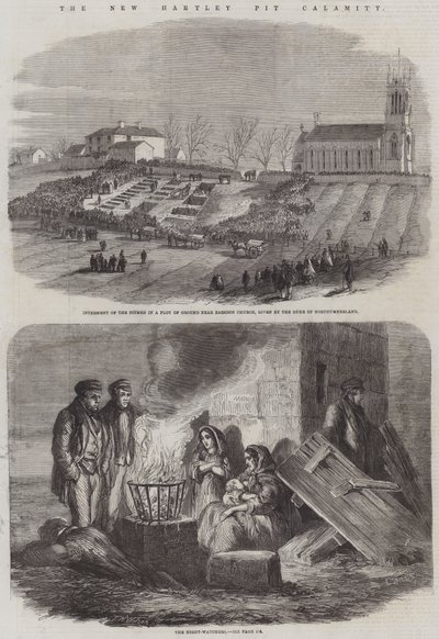 La Calamité de la Nouvelle Mine de Hartley - Thomas Harrington Wilson