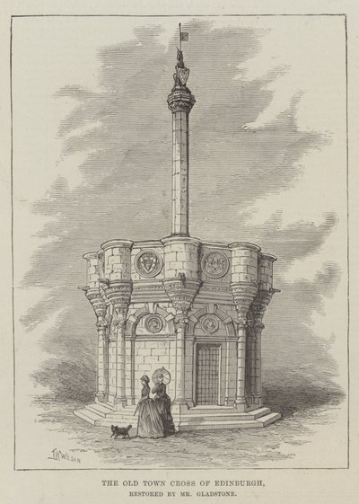 La vieille croix de la ville d